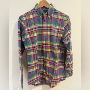 Ralph Lauren Multicolor Plaid Button Down Shirt